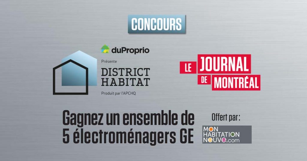 Concours Journal de Montréal District Habitat