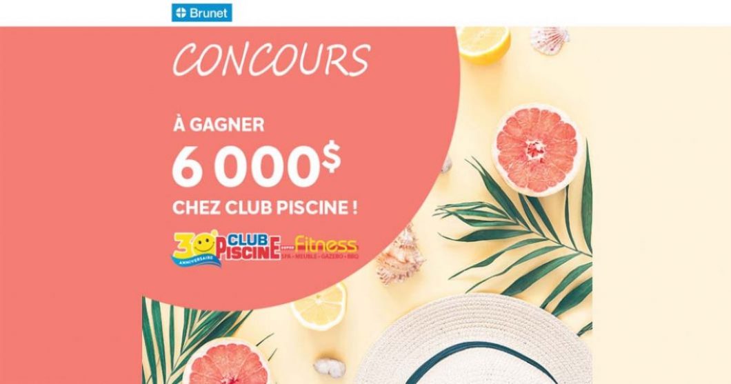 Concours Brunet Club Piscine