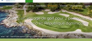 Concours Voyages Gendron Voyage de golf
