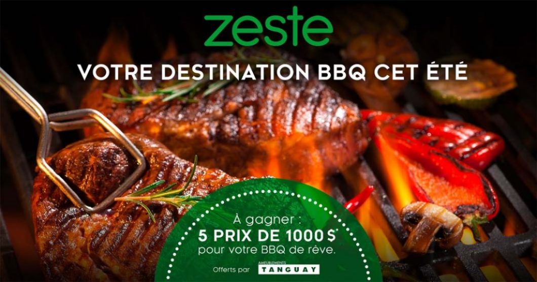 Concours Zeste télé, Votre destination BBQ de l'été