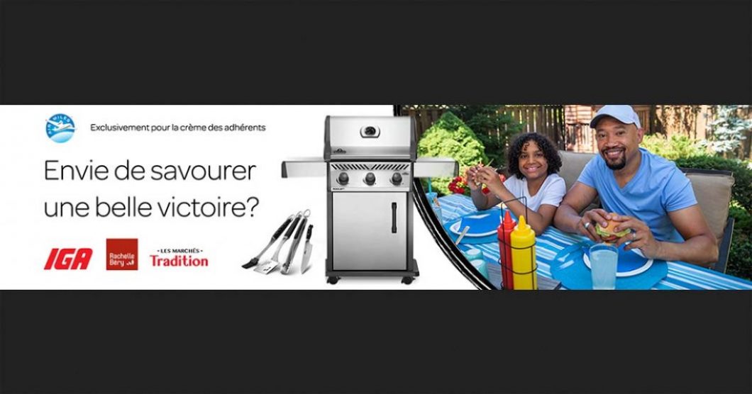 Concours Air Miles Or et Onyx Lot de prix pour le barbecue