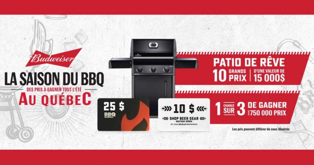 Concours Budweiser La saison du BBQ