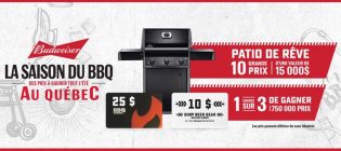 Concours Budweiser La saison du BBQ
