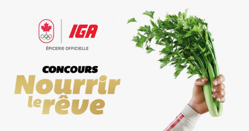 Concours IGA Nourrir le Rêve