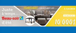 Concours Juste à temps pour les Beau-soir d’été