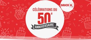 Concours 50e anniversaire de Brick