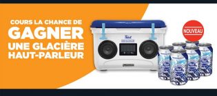 Concours Couche-Tard Glacière haut-parleur Pabst Soda Alcoolisé