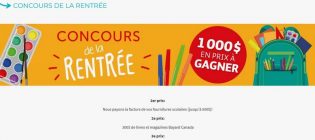 Concours de la rentrée Bayard Jeunesse
