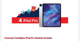 Concours Familiplus I pad Rentrée Scolaire