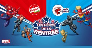 Concours Babybel La vache qui rit Les super héros de la rentrée