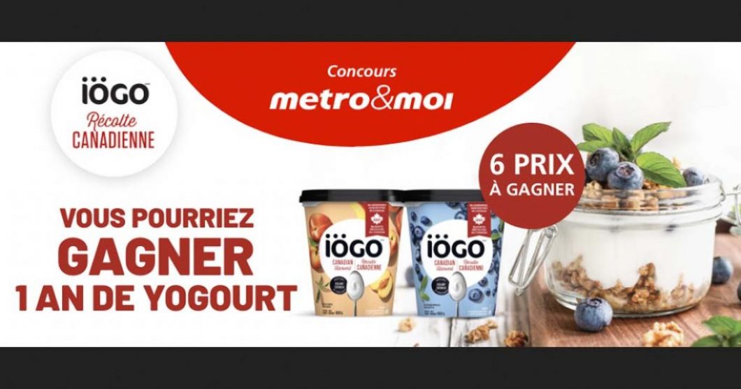 Concours Metro / Iögo Récolte Canadienne