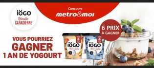 Concours Metro / Iögo Récolte Canadienne