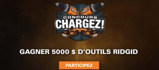 Concours Ridgid Chargez!