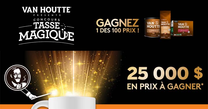 Concours Van Houtte Tasse magique