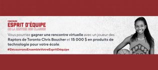 Concours Esprit d’équipe de la rentrée des classes Bureau en Gros et Raptors