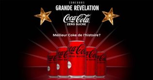 Concours Chanteurs masqués TVA Grande Révélation Coca-Cola zéro sucre