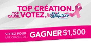 Concours Cashmere Top création Top cause Votez
