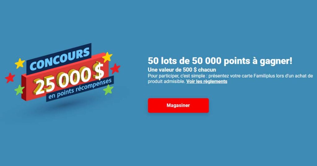 Concours Événement 5 ans Familiplus