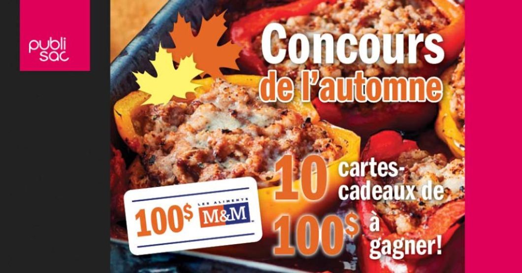 Concours Publisac l’Automne d’M&M