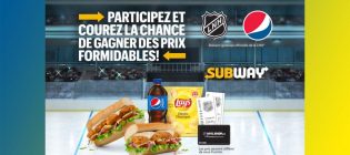 Concours Pepsi et LNH chez Subway