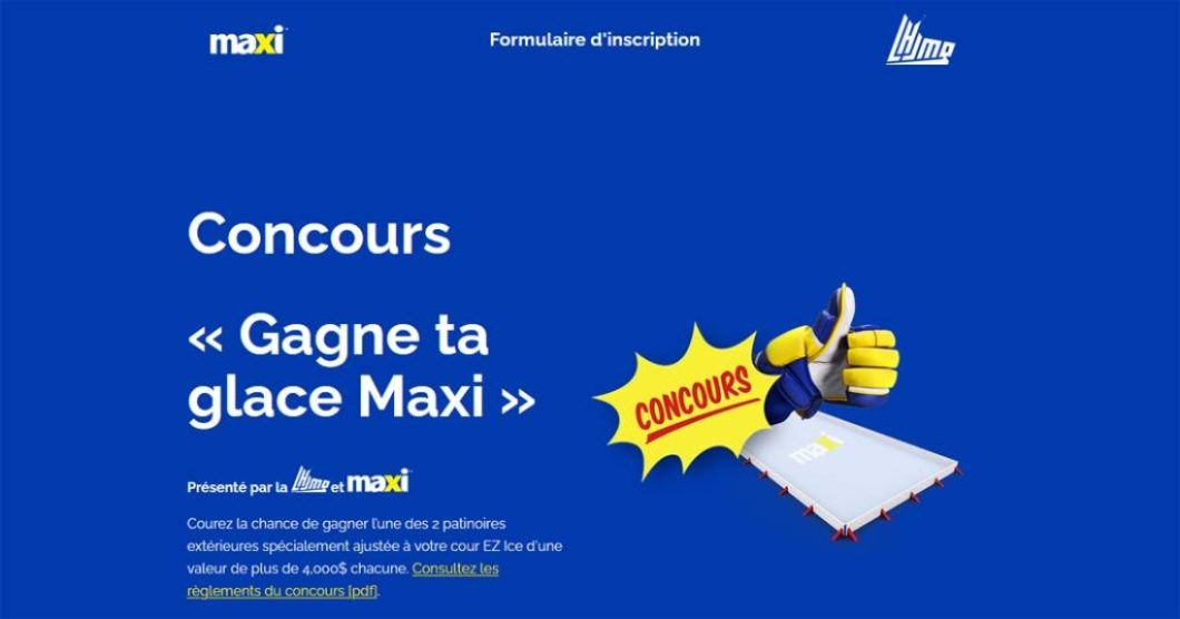 Concours LHJMQ Gagne ta glace Maxi