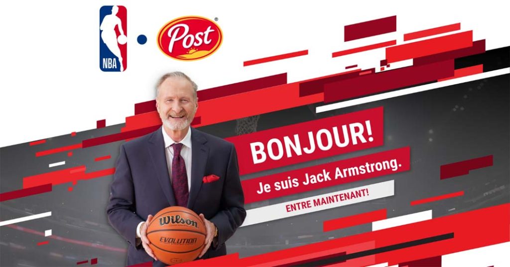 Concours Post et NBA Déjeuner avec Jack