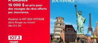 Concours Rouge FM Le hit qui voyage