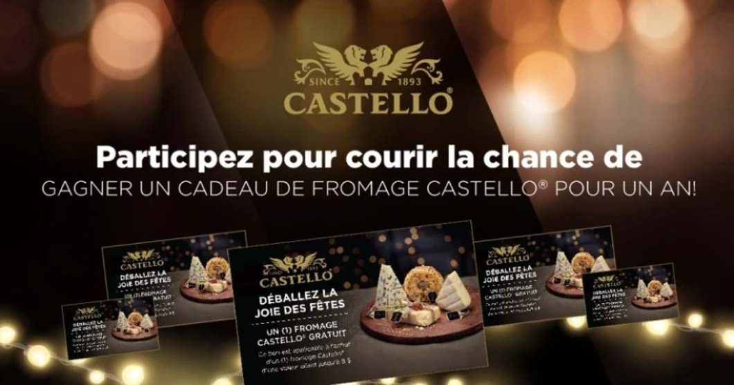 Concours Savourez la joie des Fêtes avec Castello