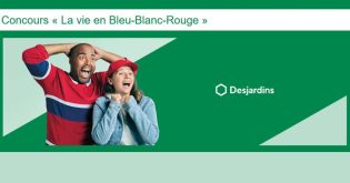 Concours Desjardins La vie en Bleu-Blanc-Rouge