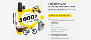 Concours Promutuel assurance 5000 $ pour me gâter