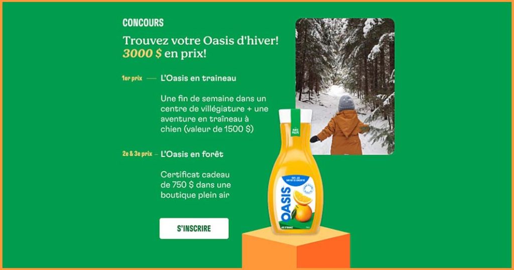 Concours Prêt à trouver votre oasis hivernale ?