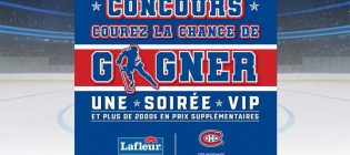 Concours Lafleur Le hockey c'est chez nous