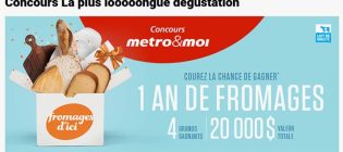 Concours Metro La plus longue dégustation