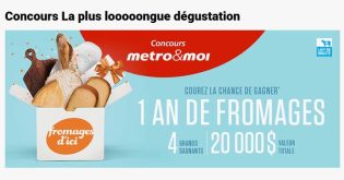 Concours Metro La plus longue dégustation