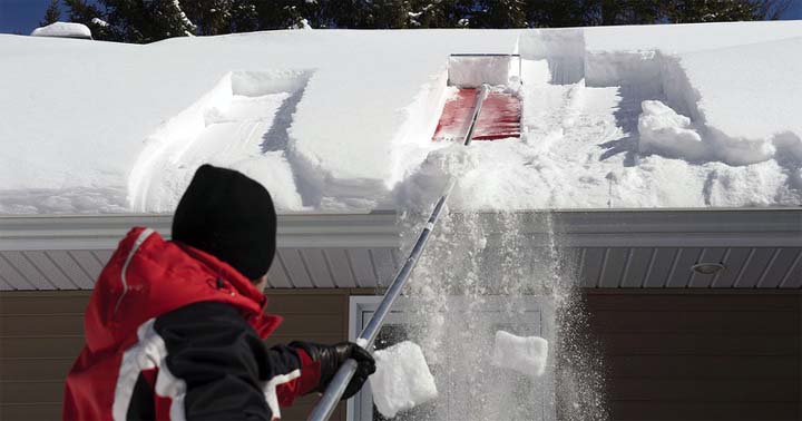 Pelle pour toiture SnowPeeler