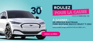 Tirage de la Fondation cancer du sein du Québec