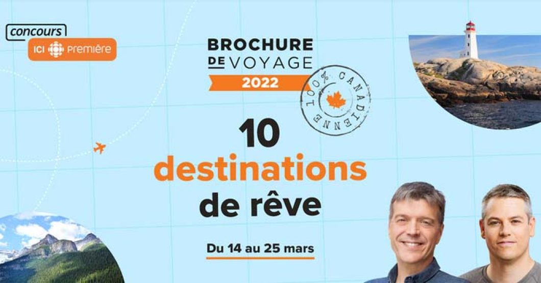 Concours Radio-Canada Brochure de voyage