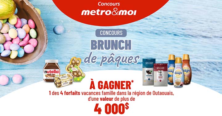 Concours Metro Brunch de Pâques