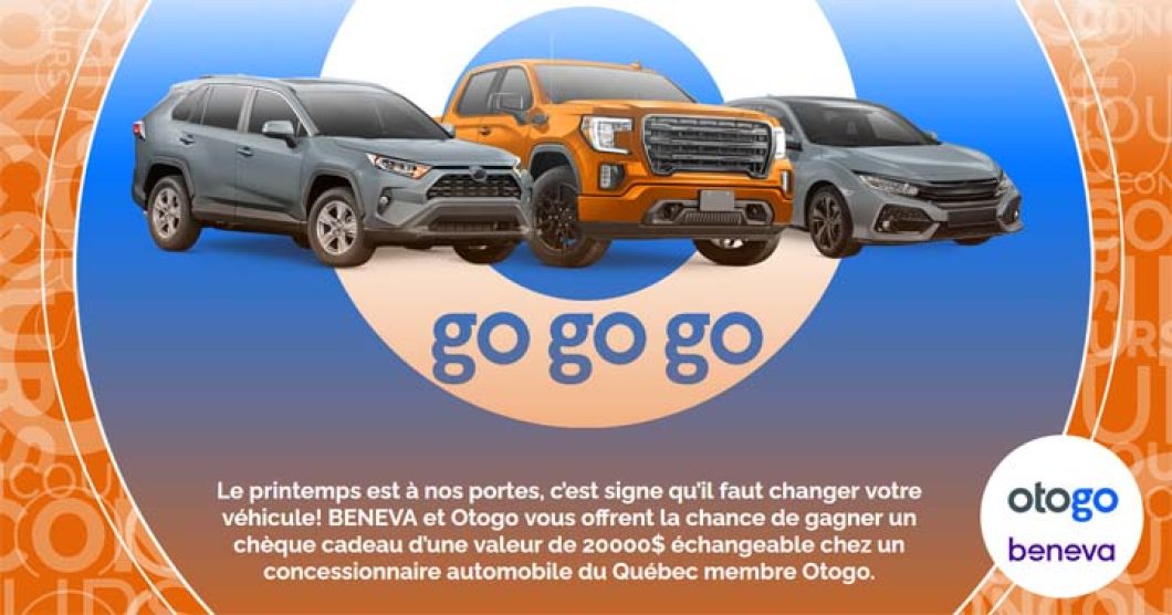 Concours SB Privilèges et OTOGO Gagnez votre prochain véhicule