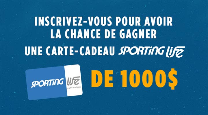 Concours SB Privilèges Vivez votre vie en mode sport