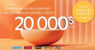 Concours Brunet Économisez sur vos essentiels du quotidien