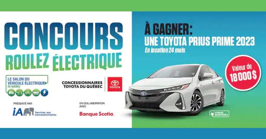 Concours Journal de Québec JDQ et TVA Roulez Électrique