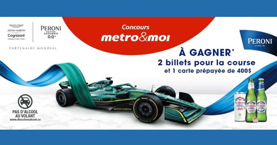 Concours Metro Peroni F1