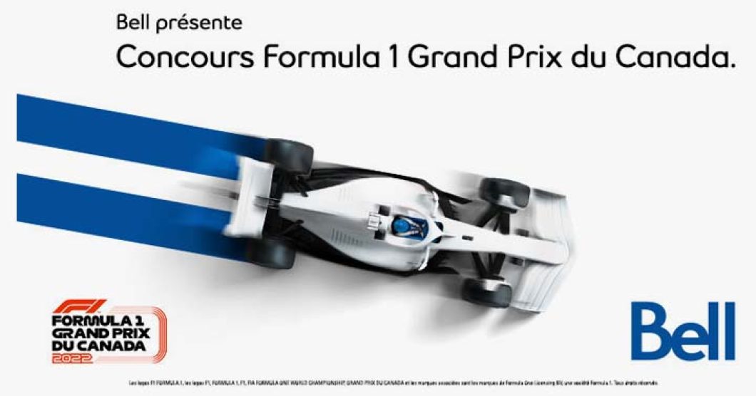 Concours Noovo Bell F1 Formula 1 Grand Prix du Canada