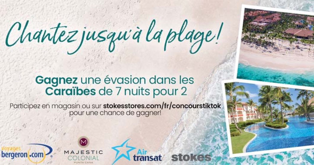 Concours Stokes Chantez jusqu’à la plage