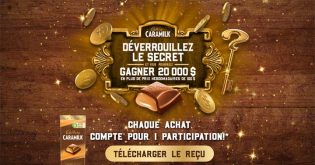 Concours Caramilk Déverrouillez le secret