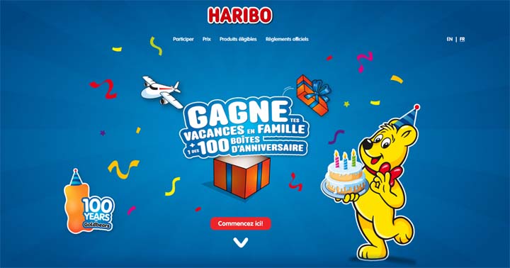 Concours HARIBO 100 ans de Goldbears