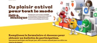 Concours M&M’S en musique