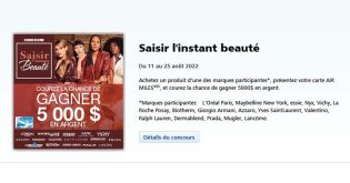 Concours Jean Coutu Saisir l’instant Beauté