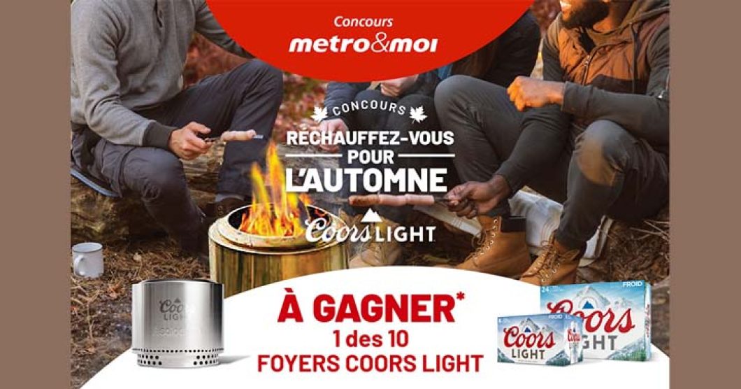 Concours Metro Réchauffez-vous pour l’automne